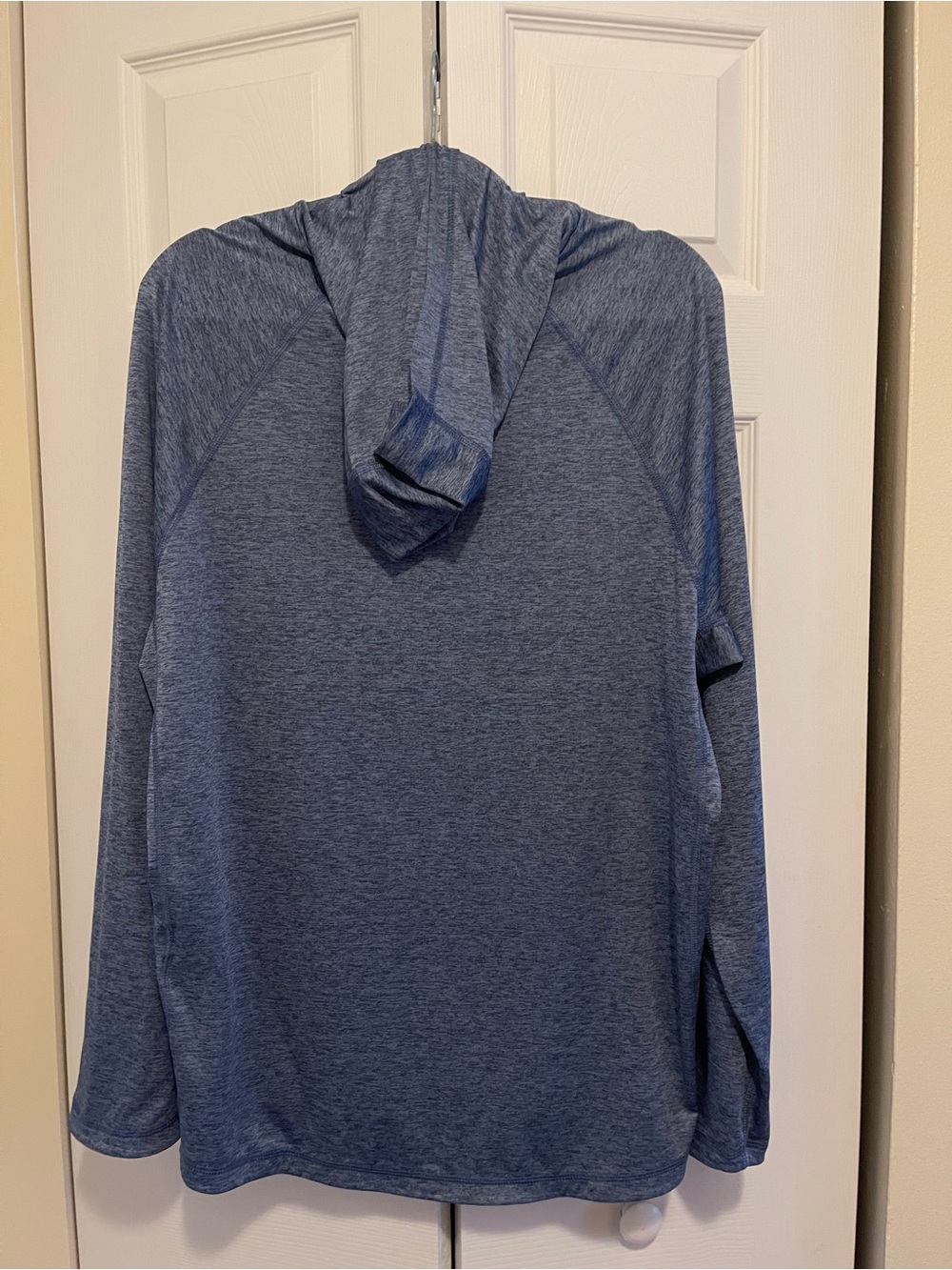 Vineyard Vines Men's Heathered Navy Performance Hoodie